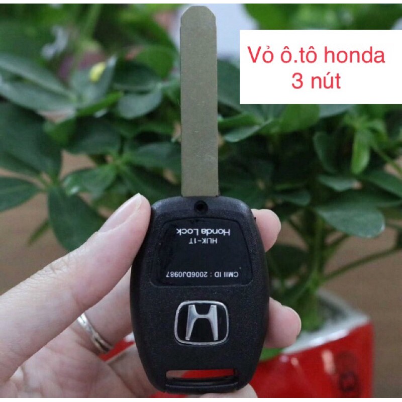 Vỏ chìa khoá xe HONDA CITY , CIVIC , CRV ( 3 nút ) hàng thái lan