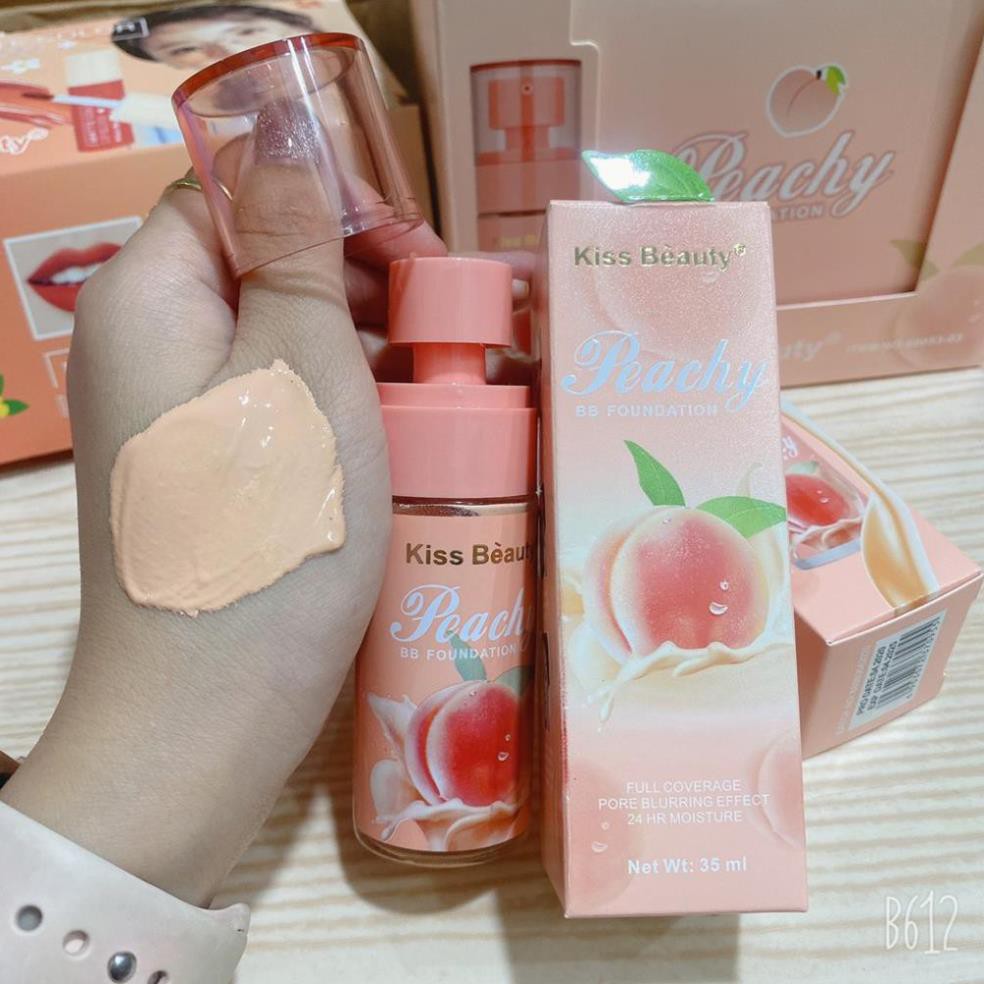 Kem Nền Che Khuyết Điểm Kiss Beauty Lá Đào G316