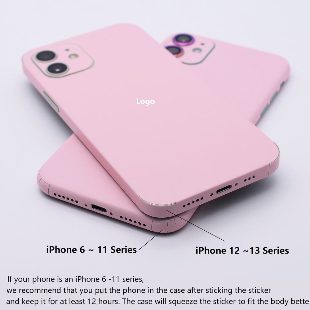 Miếng Dán Màu Vàng Bảo Vệ Toàn Diện Cho iPhone 6 6s X XR XS 7 8 Plus 11 12 13 14 Pro Max Mini SE2