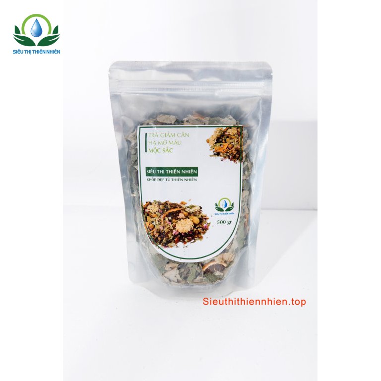 Ngọc Nữ Mộc Trà - Trà giảm cân hạ mỡ máu đóng túi zip thương hiệu Mộc Sắc | BigBuy360 - bigbuy360.vn