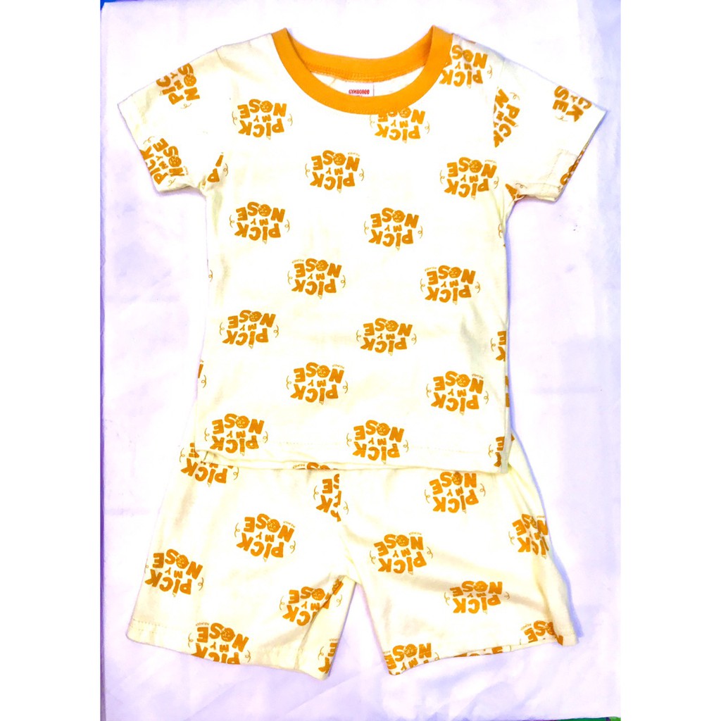 [Ảnh tự chụp] Bộ áo thun quần sooc in hình khủng long cho bé trai, cotton 100%, hàng xuất khẩu mẫu 2021