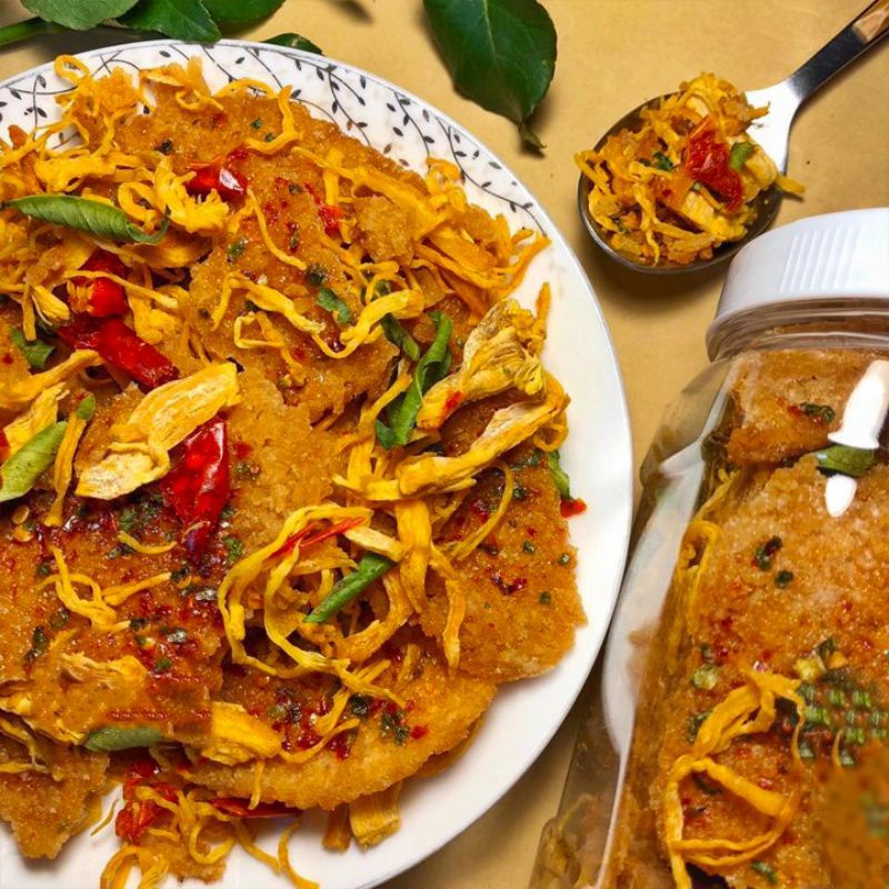 500gr cơm cháy lắc khô gà