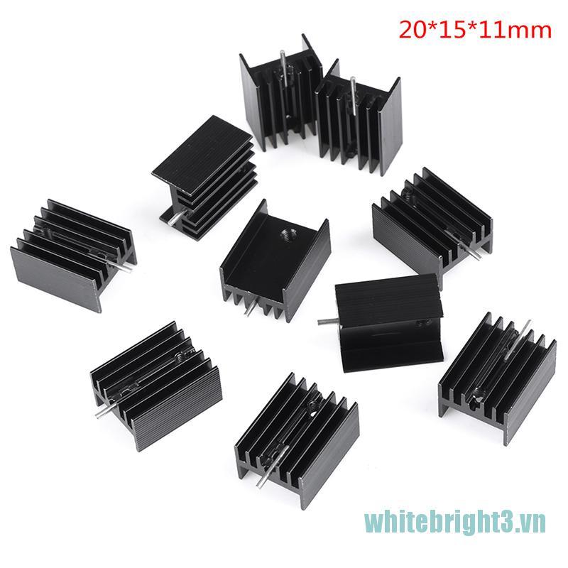 Set 10 Miếng Tản Nhiệt To-220 20x15 X 11mm