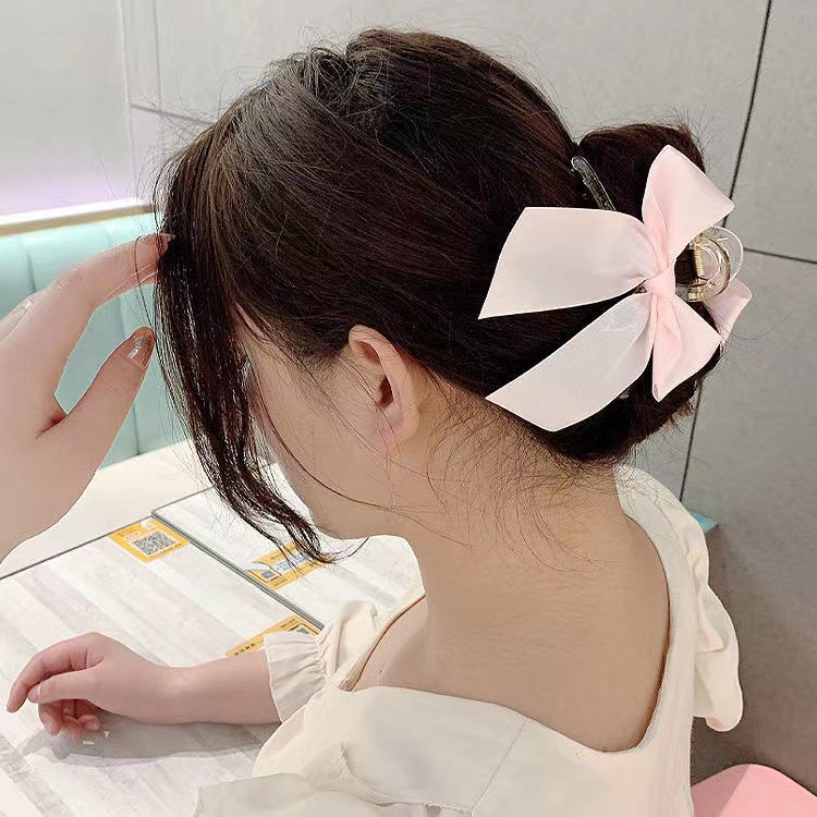 Kẹp Tóc Hình Nơ Cỡ Lớn 2022