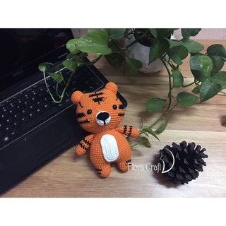 Đồ chơi len móc Hổ (Cọp) Little cho bé