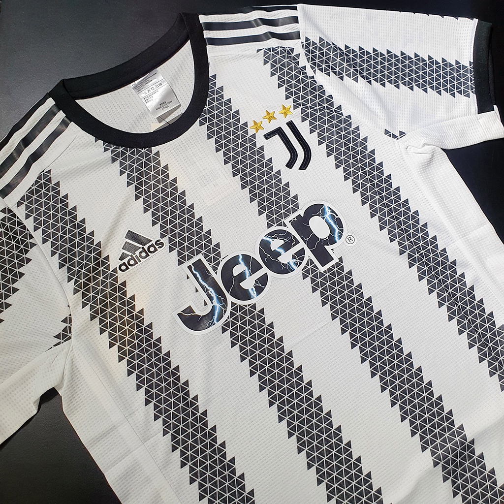 ÁO BÓNG ĐÁ JUVENTUS SỌC SÂN NHÀ 22/23 – HÀNG THÁI LAN – BẢN PLAYER S.F – CHUẨN ÁO ĐẤU CẦU THỦ