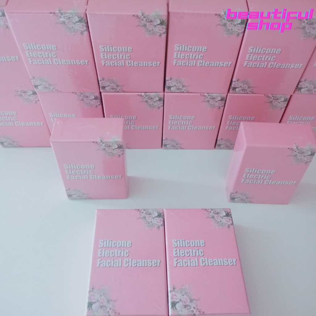MÁY RỬA MẶT NỘI ĐỊA TRUNG SILICONE ELECTRIC FACIAL CLEANSER | BigBuy360 - bigbuy360.vn