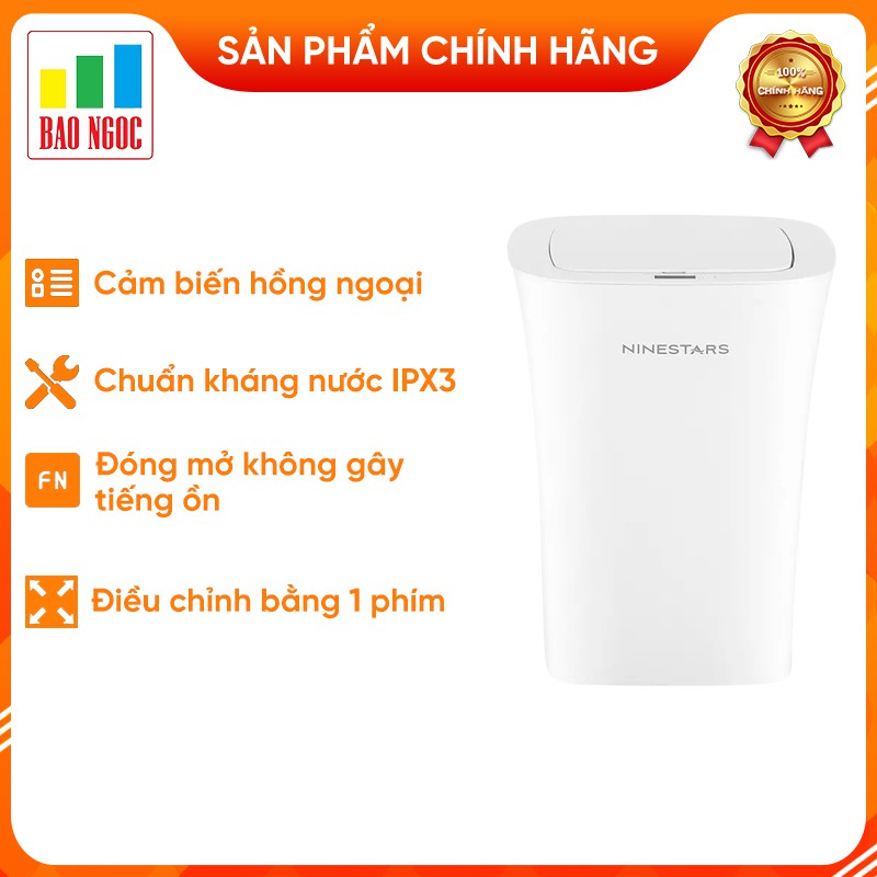 Thùng rác cảm biến hồng ngoại Xiaomi NINESTARS DZT-10-11S