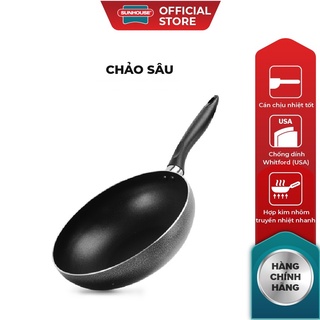 Chảo Sâu Chống Dính SUNHOUSE SHS20,24,26,28,30cm Hàng Chính Hãng