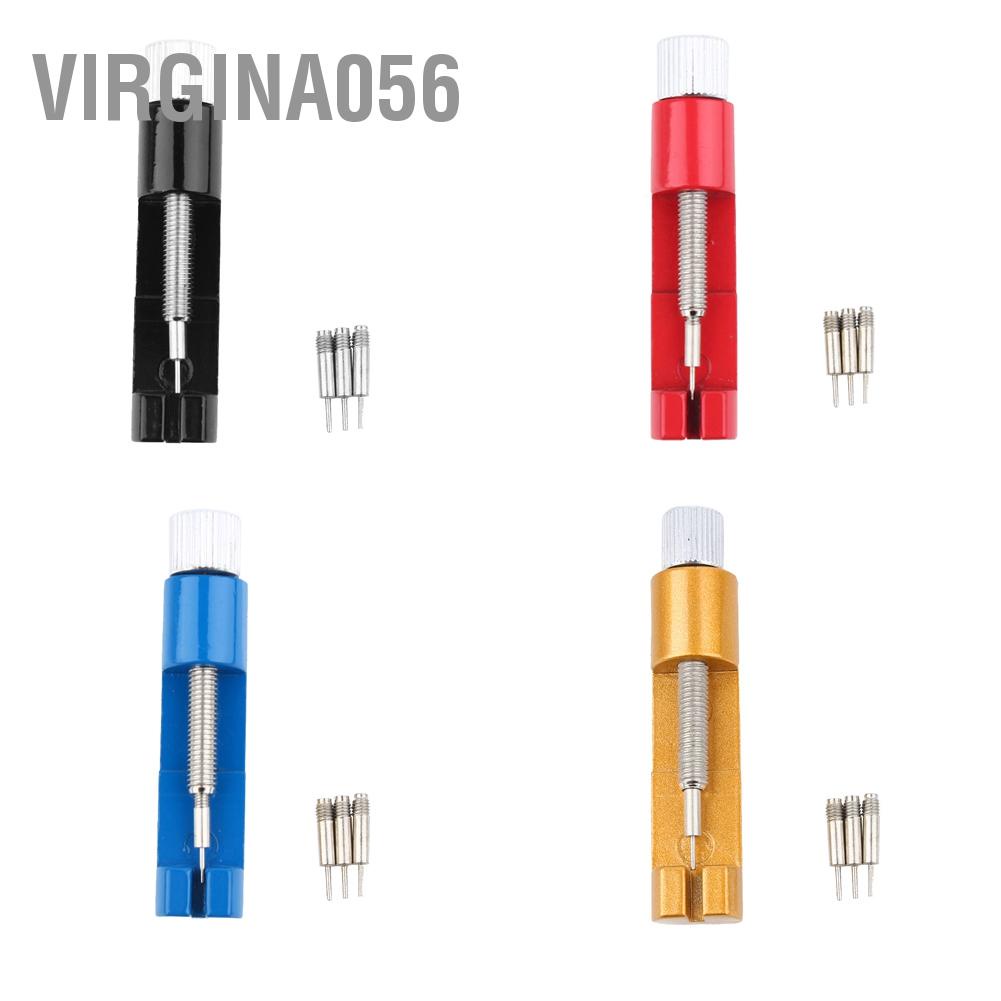 Virgina056 Metal Adjustable Watch Band Strap Bracelet Link Pin Remover Repair Tool Kit