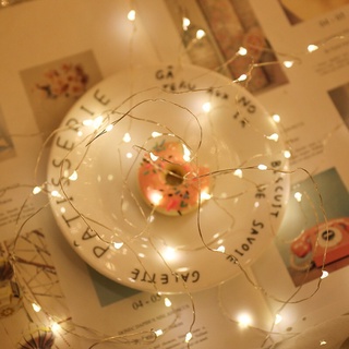 Đèn trang trí đom đóm decor, đèn led trang trí dài 2m dn2m