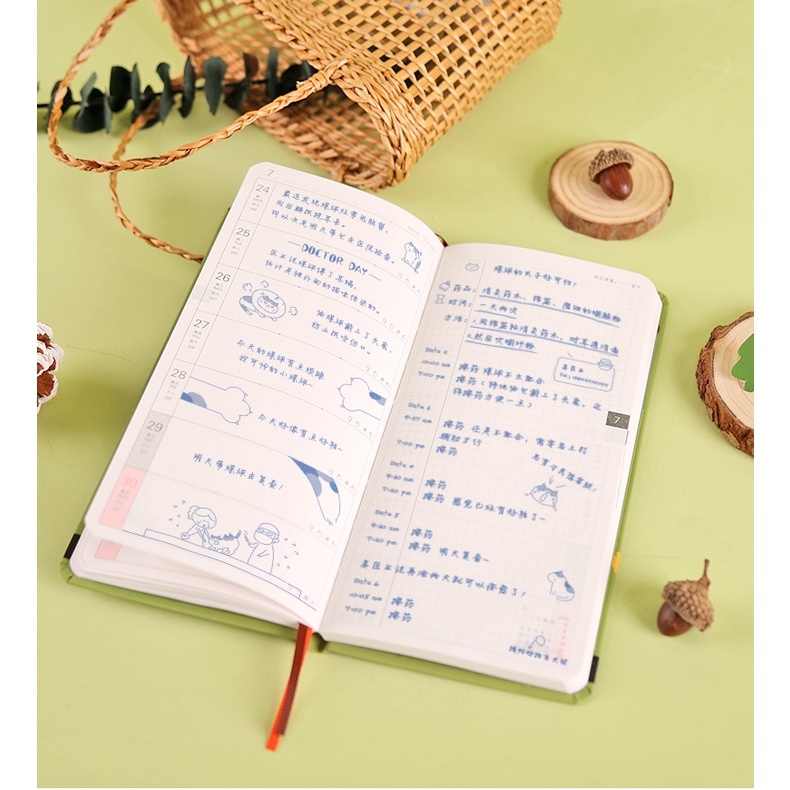 Sổ Ghi Chú Lập Kế Hoạch Thời Gian Kinbor 2023