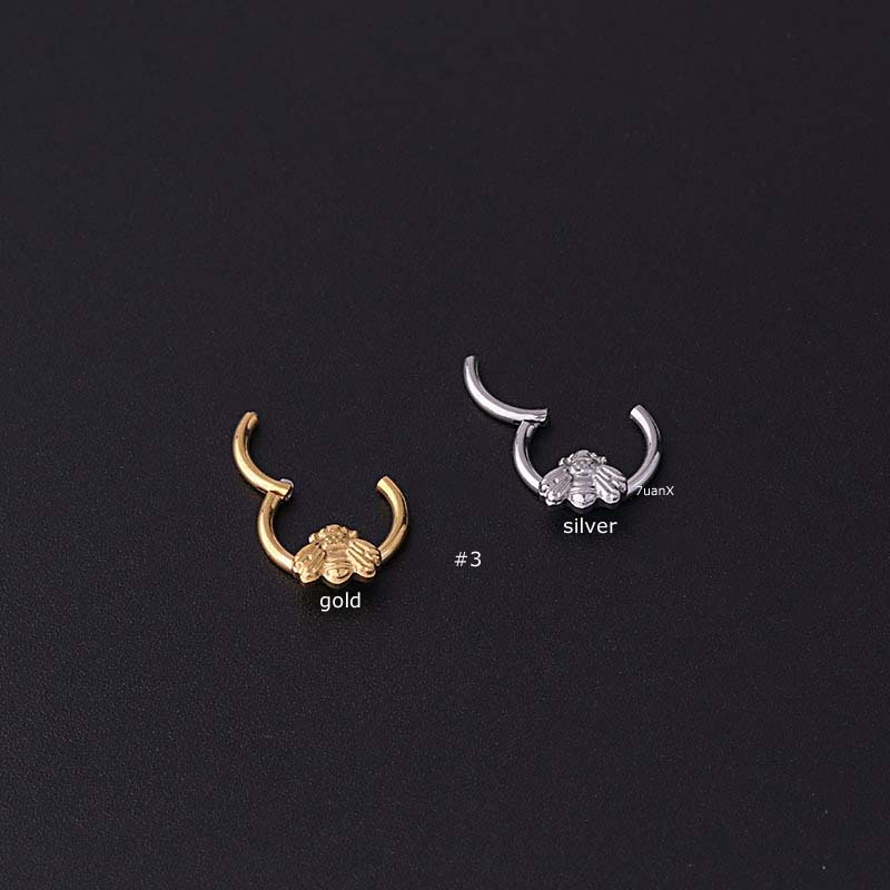 1 Khuyên Tai Inox Hình Ong Độc Đáo
