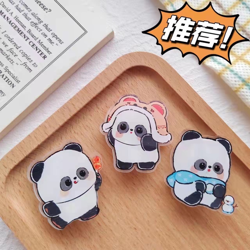 Kẹp Tóc Hình Gấu Trúc Nhỏ Nhắn Dễ Phối Đồ Thời Trang 2022