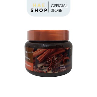 Tẩy da chết, tẩy tế bào chết toàn thân chiết xuất Quế Hồi + Cà phê 380ml - Hàng Nga Nhập Khẩu Chính Hãng