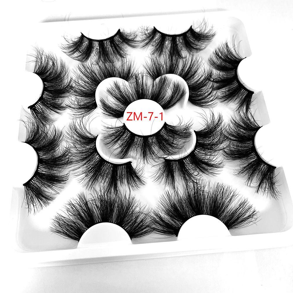 Bộ 7 Cặp Lông Mi Giả Dài Và Dày Handmade Dành Cho Trang Điểm XIANTIN SKONHED