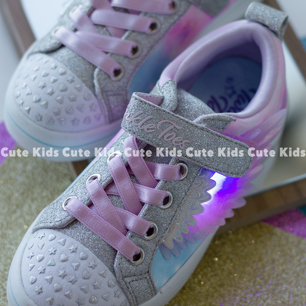 Giày Skechers Timpink-blackmint-blackdom-bacangel-hồnghearlight