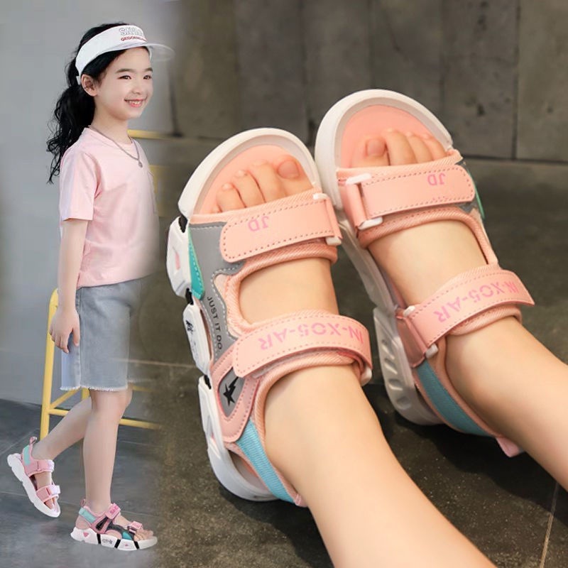 Giày Sandal Đế Mềm Chống Trượt Phong Cách Mới 2022 Cho Bé Trai