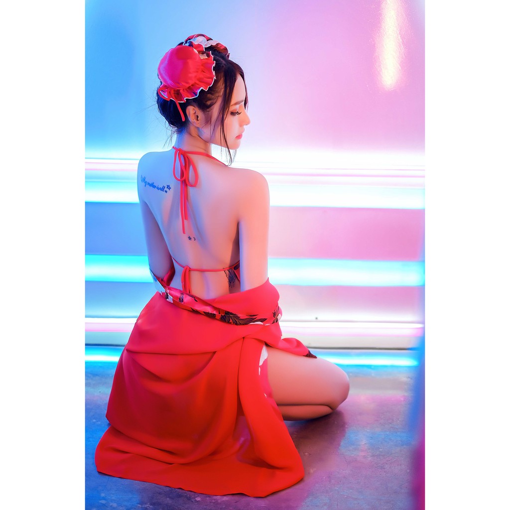 Sexy Forever Set Đồ Ngủ Trung Hoa HONGPAO