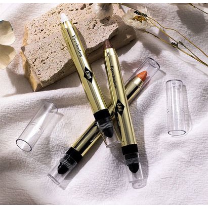 Bút phấn mắt ENM EYESHADOW, phấn mắt 2 đầu kèm cọ tán ENM nội địa Trung