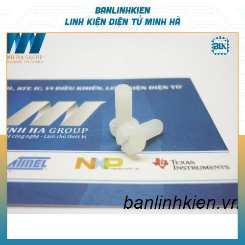 Vít Ren Nhựa M4+10MM (5 Chiếc)