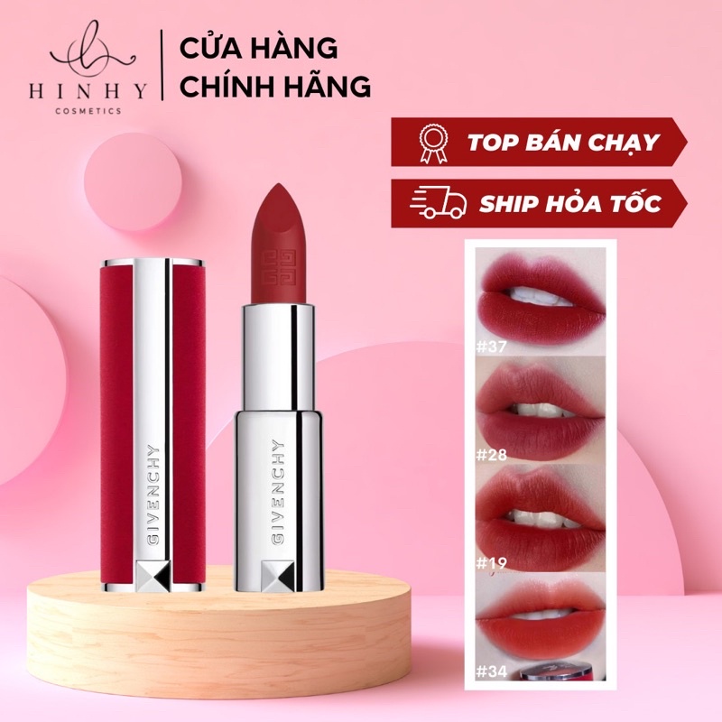 Son Lỳ Givenchy Le Rouge Deep Velvet