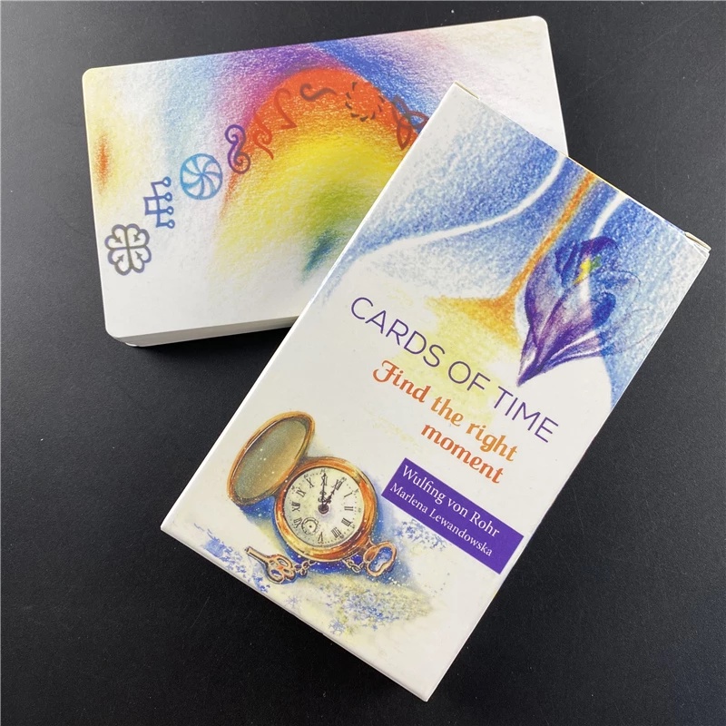 Cards of Time GB: Find the right moment Tarot Bộ Thẻ Bài Tarot Thiết Kế Độc Đáo Sáng Tạo