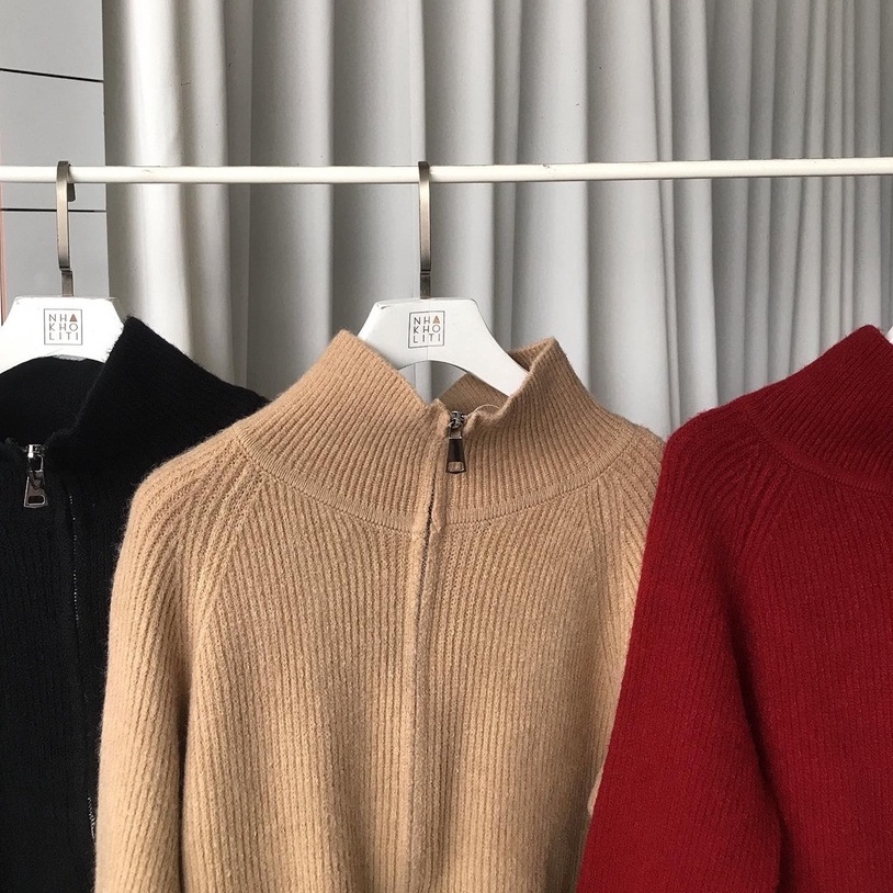 Áo khoác cardigan cổ bẻ gân nhuyễn - AK538