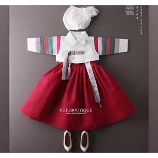 HANBOK BÉ GÁI MẪU MỚI CHUẨN HÀN QUỐC (có ảnh thật)