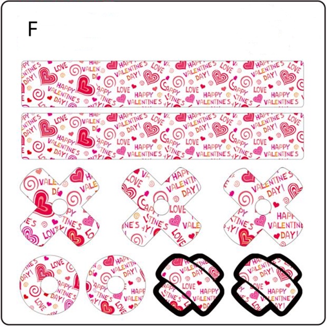 1 Bộ Miếng Dán Trang Trí Nắp Phuộc Trước Xe Đạp MTB