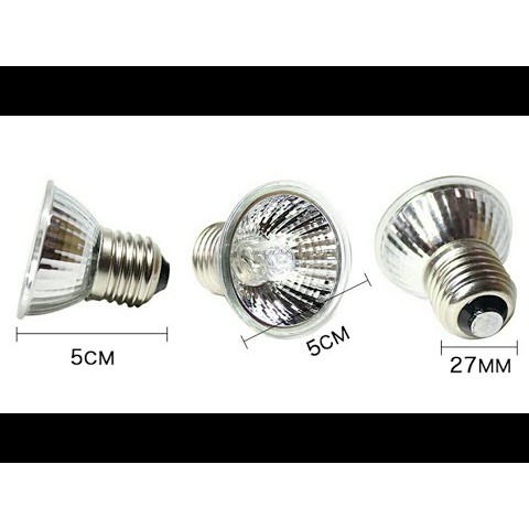 🐢 🐁 🐶 🐱 Đèn sưởi tích hợp tia UVA & UVB dùng cho bò sát và các loại thú cưng khác vào ban ngày