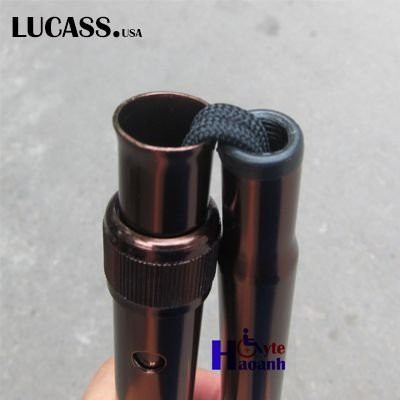 Gậy chống gấp gọn cho người già Lucass USA B27, gay batoong 1 chân gấp gọn 4 khúc, đế cao su chống trượt