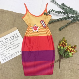 Đầm thun ôm body hai dây