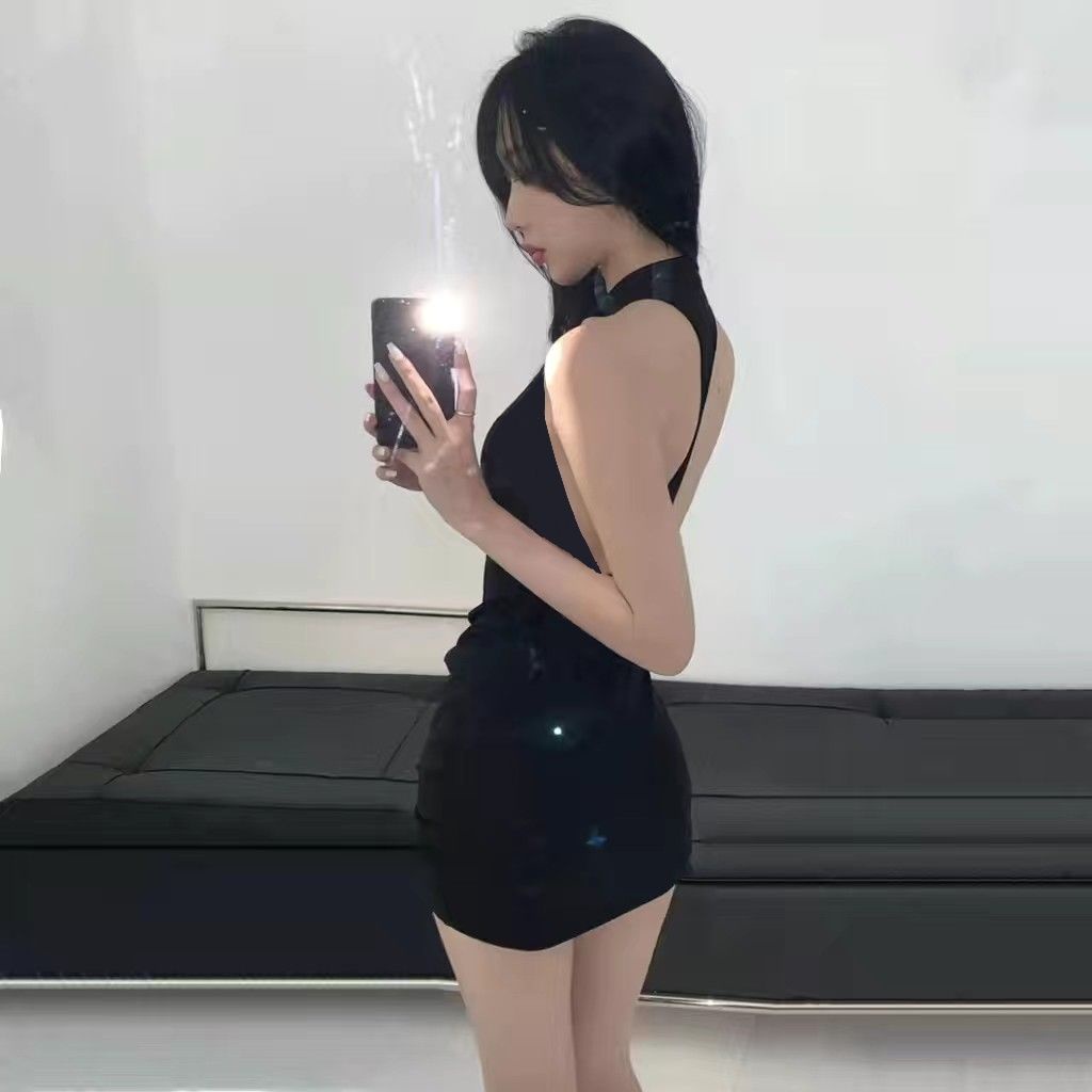 Đầm Ôm Hông Phong Cách Mới Mùa Hè 2022✨✨ Đầm Hai Dây✨✨ Đầm Đen Dáng Ôm Trẻ Trung Quyến Rũ Dành Cho Nữ