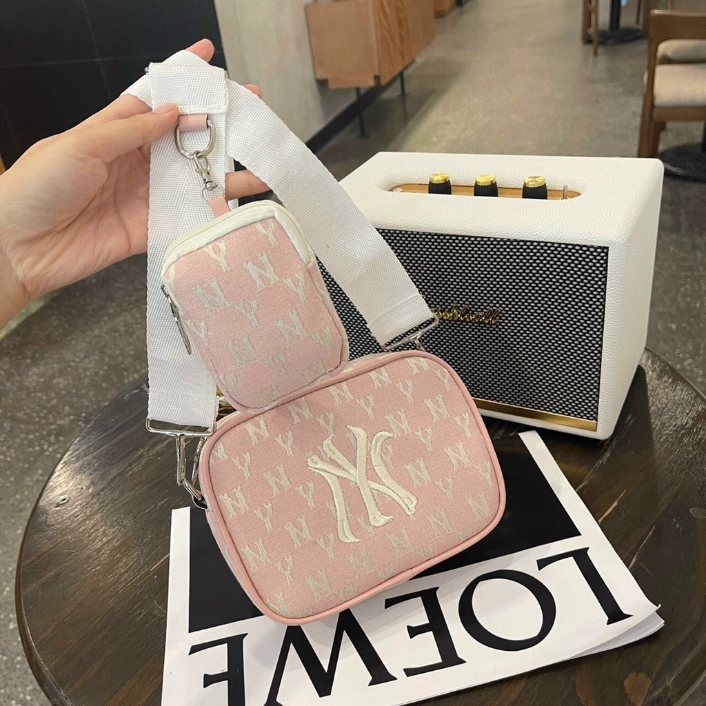 Túi đeo chéo MLB NY nam nữ giá rẻ đi chơi thời trang hàn quốc dễ thương cute DC1060