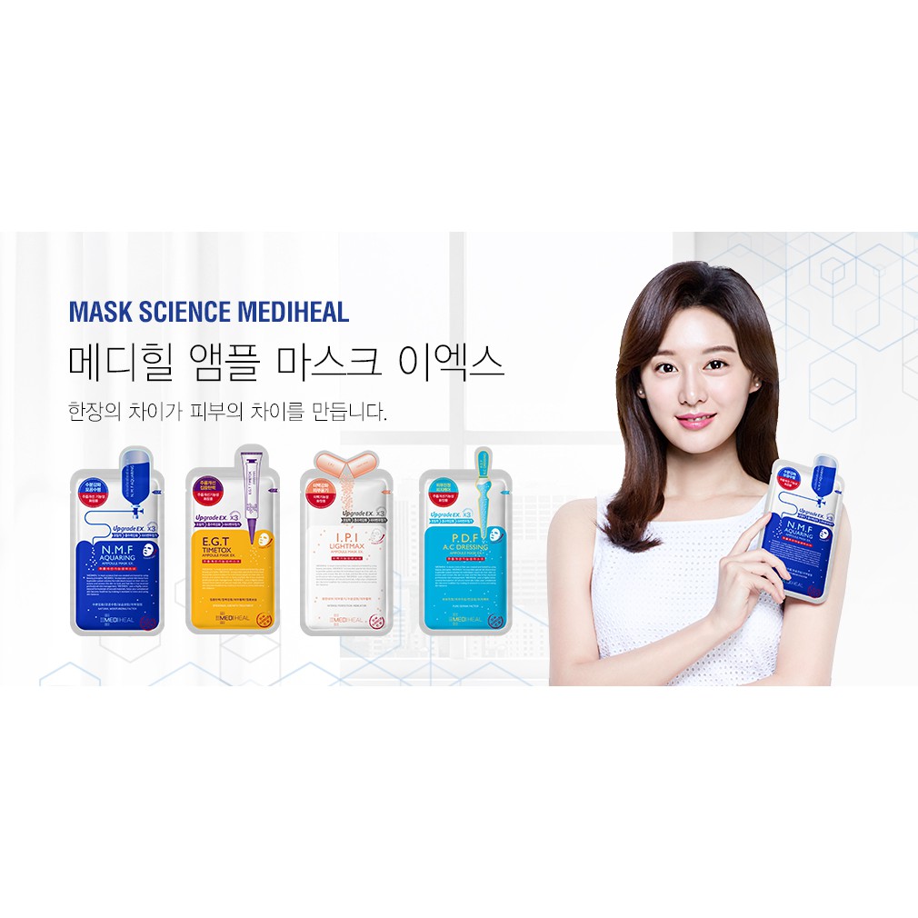 Mặt Nạ Mediheal NMF Aquaring Ampoule Mask.