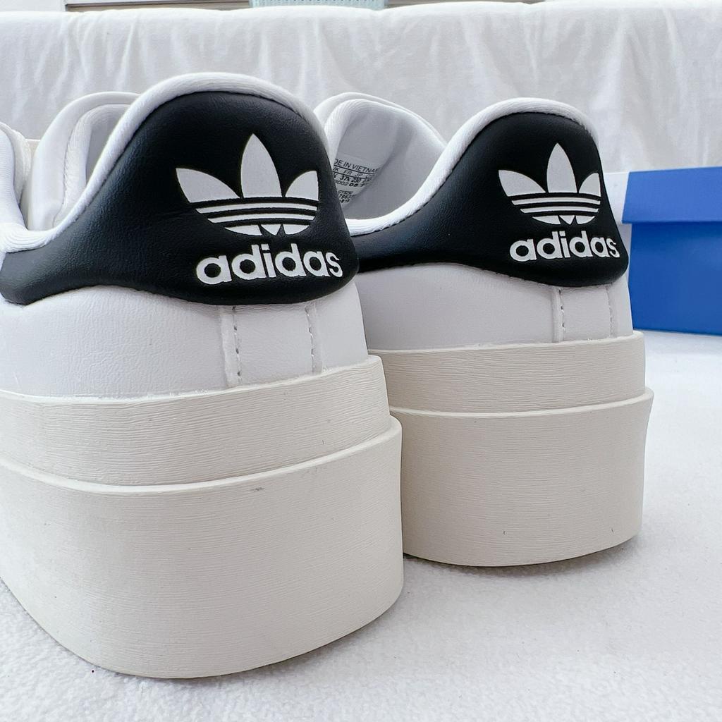 Giày Thể Thao Nữ Ngô Thắng Superstar Tenis Kem Đế Cao