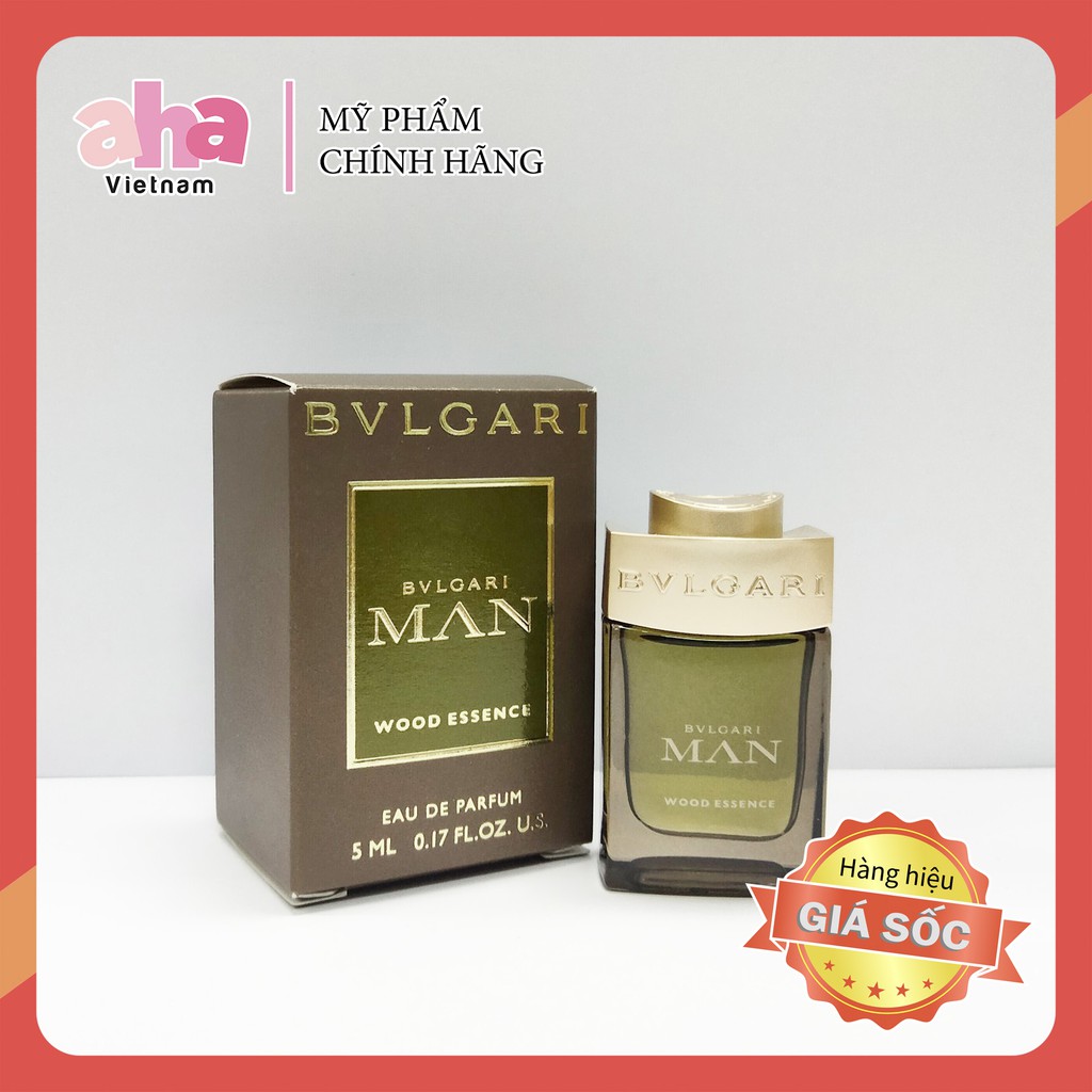 Nước Hoa Bvlgari Man Wood Essence Edp 5Ml