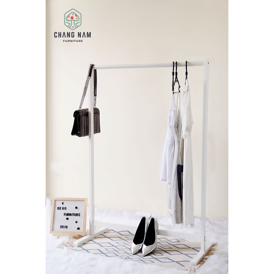 [ Size 1M ]GIÁ TREO QUẦN ÁO MÀU TRẮNG - SIMPLE HANGER SIZE L WHITE