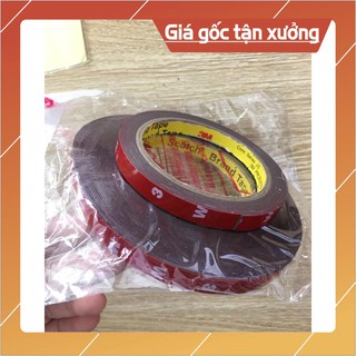 Keo 3m dán đồ chơi bản 1cm x 3m, 1cm x 10m