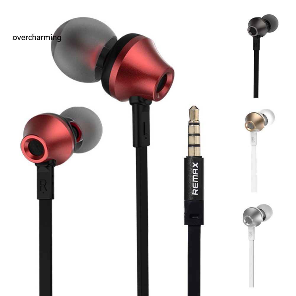 Tai Nghe Nhét Tai Remax Rm-610D Jack 3.5mm Âm Thanh Stereo Sống Động