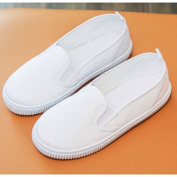 Giày slip on trắng học sinh | BigBuy360 - bigbuy360.vn