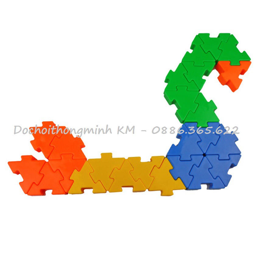 T70 - Túi Lego cây tam giác 80 chi tiết