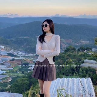 Áo len cổ choker cá tính sale sale