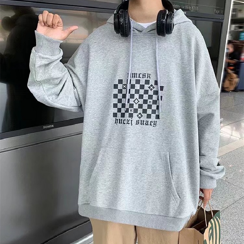 Áo hoodie Thể Thao Dáng Rộng In Họa Tiết Phong Cách Hip Hop Nhật Bản Thời Trang Cho Nam Và Nữ Cỡ M-5XL