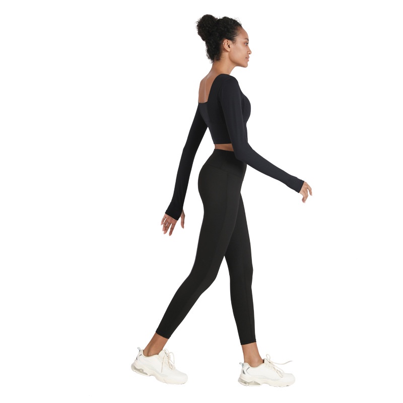 Bộ quần áo tập yoga tay dài thời trang dành cho nữ