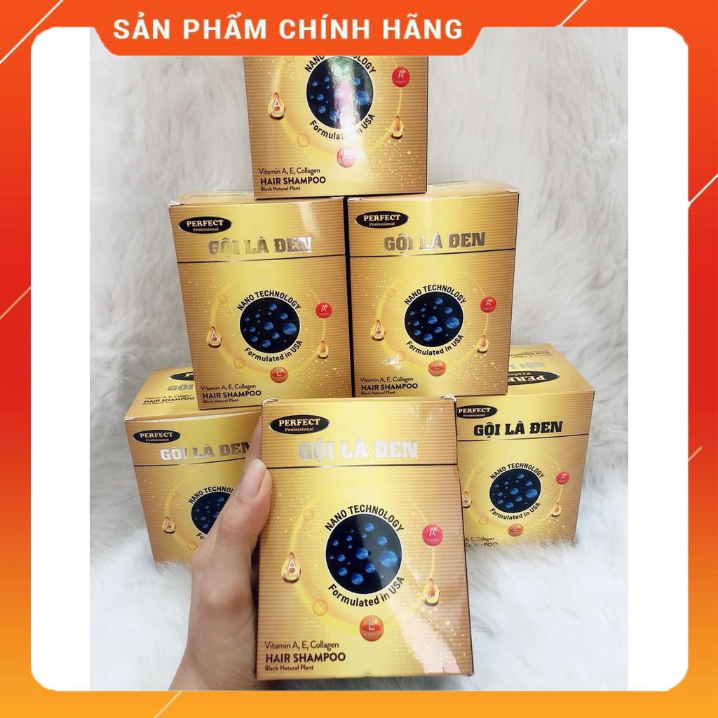 GỘI LÀ ĐEN PERFECT gói lẻ