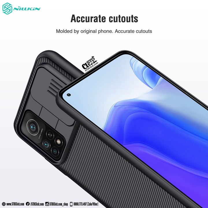 ỐP LƯNG XIAOMI MI 10T 5G - MI 10T PRO 5G - K30S NILLKIN CAMSHIELD BẢO VỆ CAMERA CHÍNH HÃNG [NEW SALEOFF]