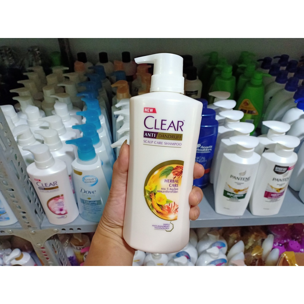 Dầu Gội Clear Men, Clear Bạc Hà - Thái Lan 450ml (Mẫu mới)