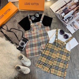 Set váy yếm dành cho bé gái